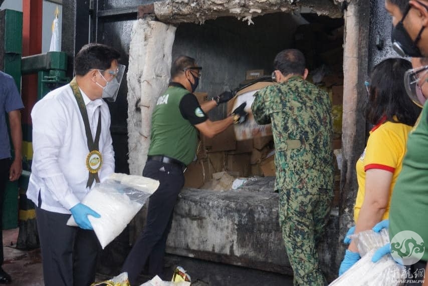 菲律宾缉毒署销毁价值13亿菲币毒品