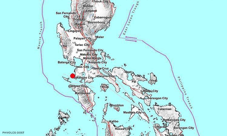 菲律宾八打雁省外海发生6.1级强震 首都区略有震感