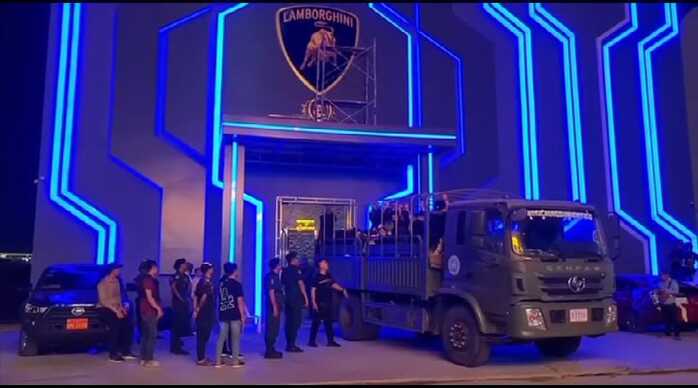 柬埔寨警方再袭KTV，抓获170人