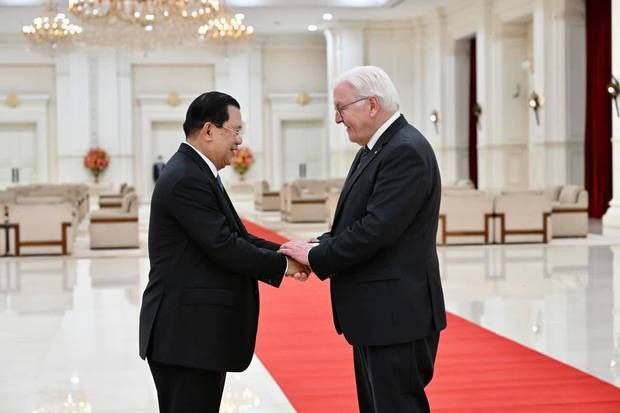 建交56周年德国总统首次访问柬埔寨！现任总统：很荣幸