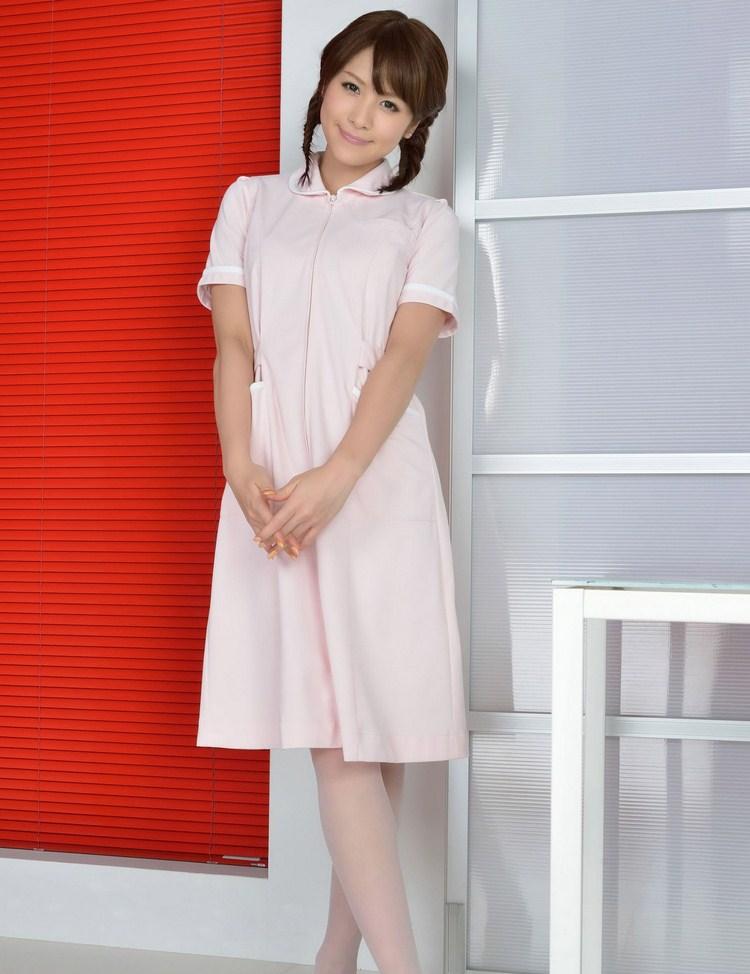 日本丝袜风流女护士制服写真 美女护士立花早纪套图写真