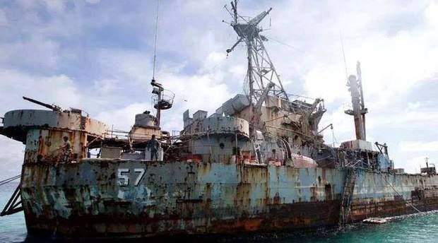 菲律宾破军舰赖在仁爱礁，78岁高龄成废铁，最终结局很可能是解体