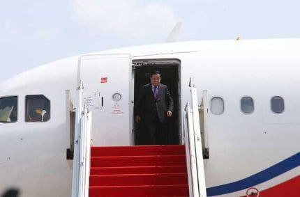 据柬媒消息，2月11日下午12点40分，柬埔寨首相洪森结束3天访华之旅，安全返回金边国际机场。