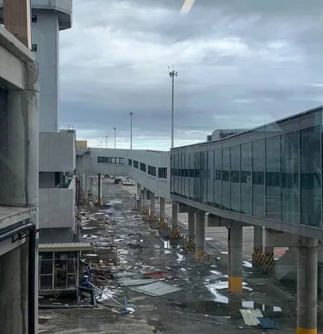 菲律宾宿务国际机场无限期关闭，惨遭台风奥德特重创！