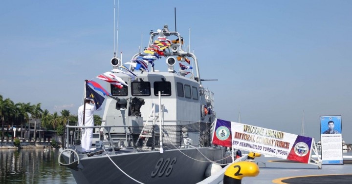 菲律宾海军再入两艘可挂导弹拦截艇