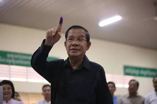 洪森当选柬埔寨参议院主席
