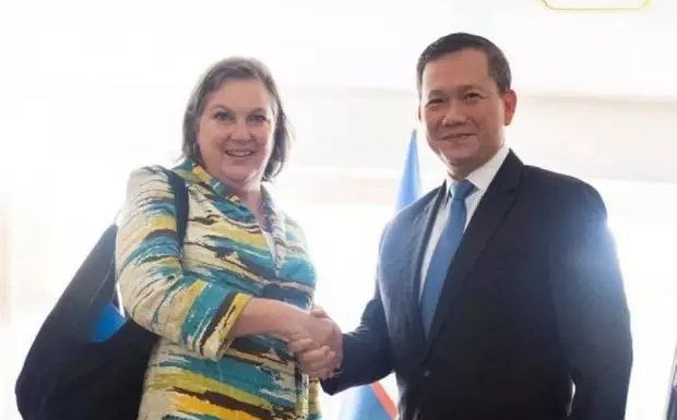 美国恢复对柬1800万美元援助 政府表态希望与洪玛耐密切合作